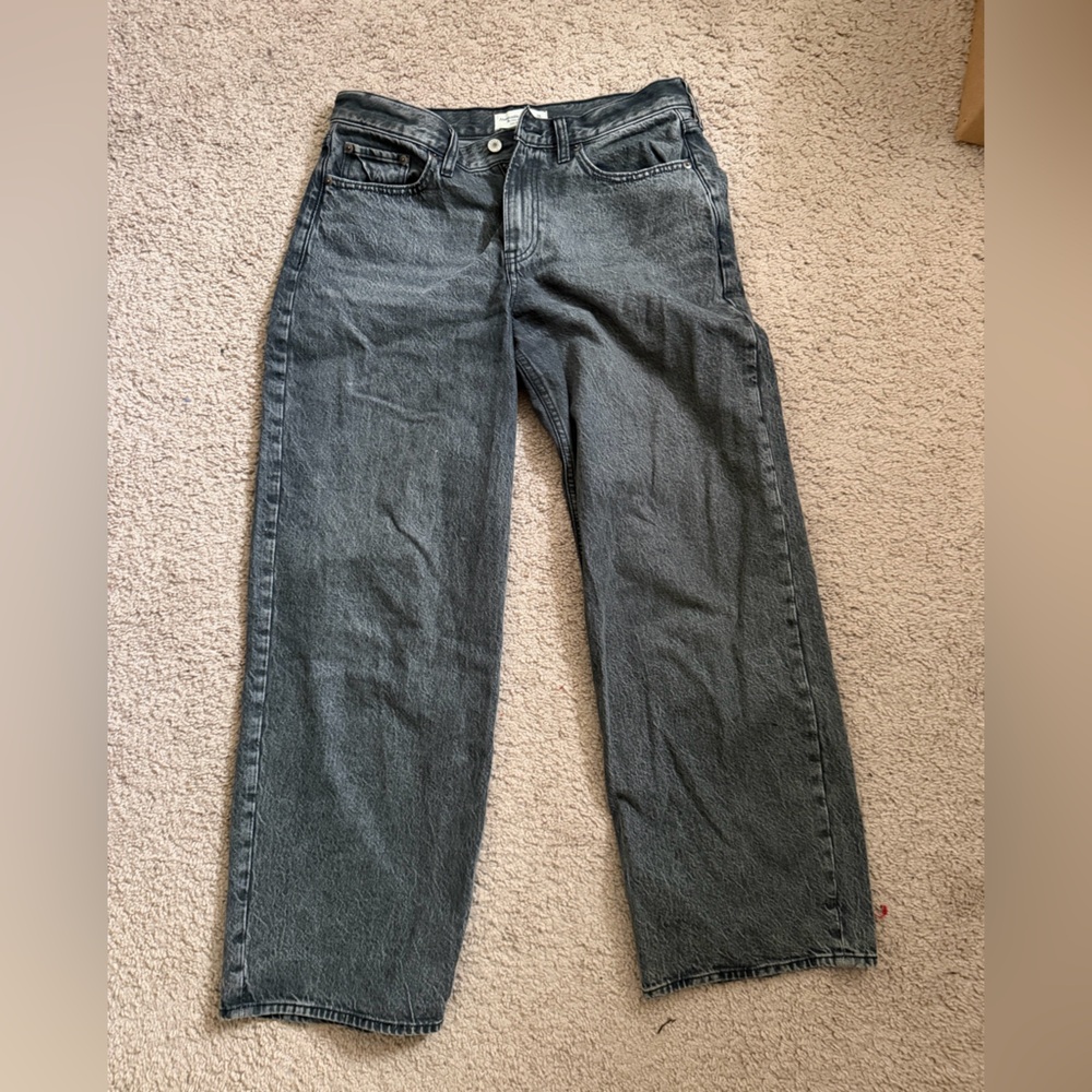 Abercrombie & Fitch charcoal jeans Size 6/ 28